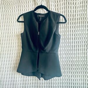 BCBGMaxAzria Black Sleeveless Top